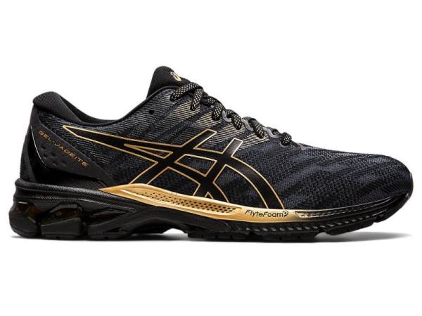 Asics Hardloopschoenen Heren, GEL-JADEITE Zwart/Goud - Asics Sale Outlet | B6580749-IN